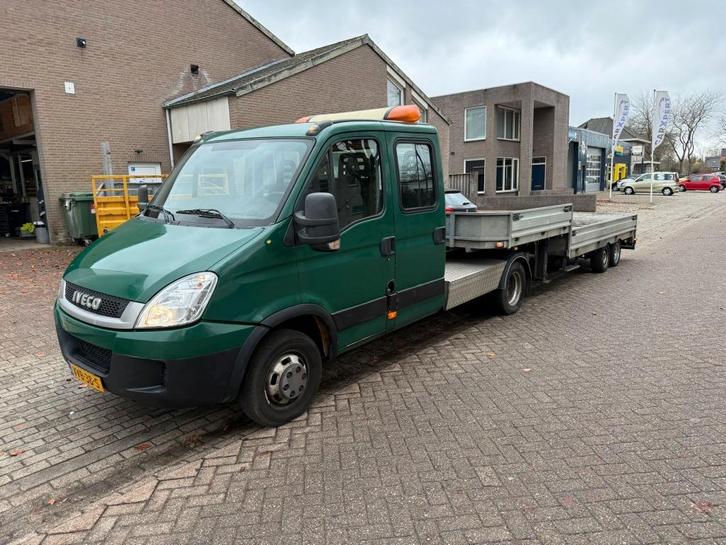 Iveco Daily 40C17D/T Euro V 2010 Oplegger Verdonk VA 2002, Auto's, Bestelauto's, Bedrijf, ABS, Airbags, Airconditioning, Bluetooth