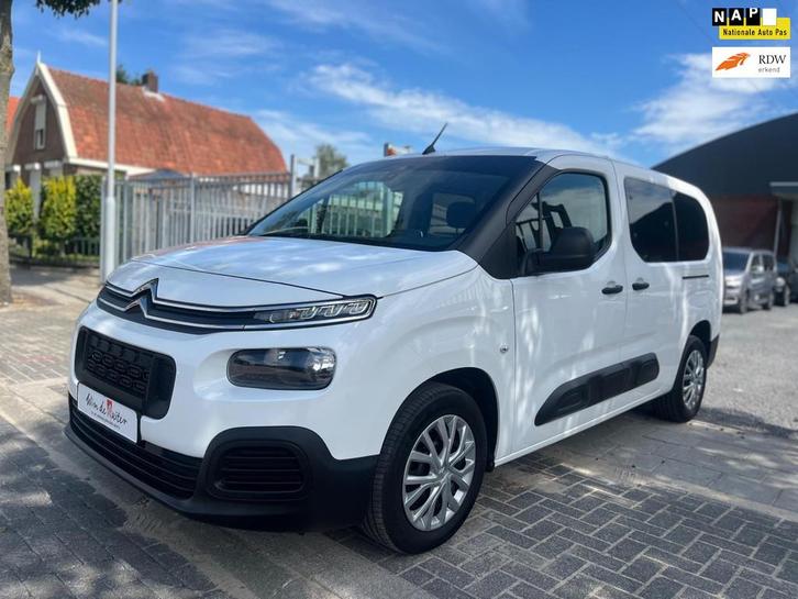 Citroen Berlingo XL 1.2 PureTech Live | 7 persoons | Apple C, Auto's, Citroën, Bedrijf, Te koop, Berlingo, ABS, Airbags, Airconditioning