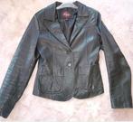 Kort dames jas 100% echt Lams Leder Mt M/L Izgst!, Ophalen, Zo goed als nieuw, Zwart