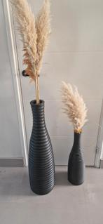 Ikea hoge zwarte vazen, Huis en Inrichting, Woonaccessoires | Vazen, Gebruikt, 50 tot 75 cm, Zwart, Ophalen