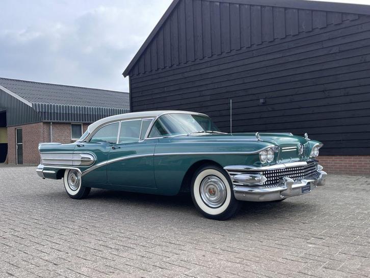 Buick Special Riviera 1958 Gerestaureerd, Auto's, Oldtimers, Bedrijf, Te koop, Metallic lak, Buick, Benzine, Sedan, Automaat, Geïmporteerd