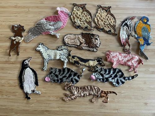 50 Zijdjes vlinders, bloemen en dieren, Antiek en Kunst, Curiosa en Brocante, Ophalen of Verzenden
