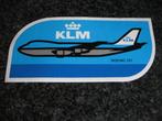 Sticker KLM Boeing 747 18 x 8,5 cm, Ophalen, Nieuw, Overige typen
