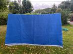 Didas deken dralon blauw 244 cm bij 195 cm, Ophalen of Verzenden