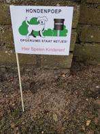 Hier Spelen Kinderen - Anti HondenPoep Vlaggetjes, Verzenden, Nieuw