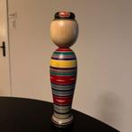 Vintage Japanse Kokeshi pop – Tsuchiyu-stijl – 31 cm, Antiek en Kunst, Ophalen of Verzenden