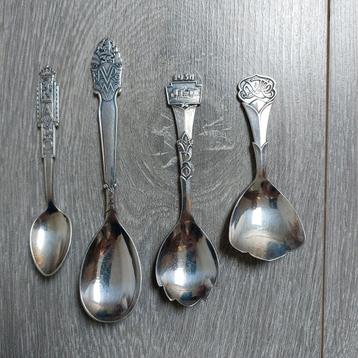 4 Art Deco Gero lepeltjes Avro 1932-1937 beschikbaar voor biedingen