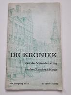 De Kroniek van de Vriendenkring van het Rembrandthuis, Ophalen of Verzenden, Gelezen