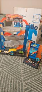 Hot Wheels Stunt Garage & Uitbreiding, Ophalen of Verzenden, Hot Wheels, Handmatig, Racebaan