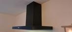 Pelgrim BSK961MAT zwart 90 cm afzuigkap., Ophalen, Wandschouwkap, Recirculatie, Zo goed als nieuw