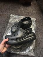 Nieuwe Crocs Platform Clogs - Maat 38/39, Slippers, Zwart, Nieuw, Ophalen of Verzenden