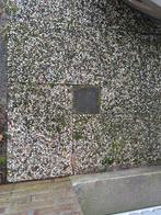 Grindtegels 40x60cm 15m2, Ophalen, Gebruikt, 10 m² of meer, Beton