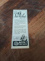 Advertentie van Keg koffie Sinterklaas 1949, Ophalen of Verzenden, Zo goed als nieuw