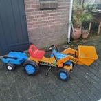 Speelgoed traptractor / traptrekker met aanhanger, Kinderen en Baby's, Speelgoed | Buiten | Voertuigen en Loopfietsen, Ophalen