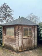 Nette blokhut / tuinhuis met slot en ramen, Ophalen of Verzenden, Gebruikt, Hout, Overige typen
