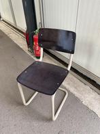 Partij vintage retro horeca café restaurant stapelstoelen, Huis en Inrichting, Ophalen of Verzenden, Zo goed als nieuw, Vijf, Zes of meer stoelen
