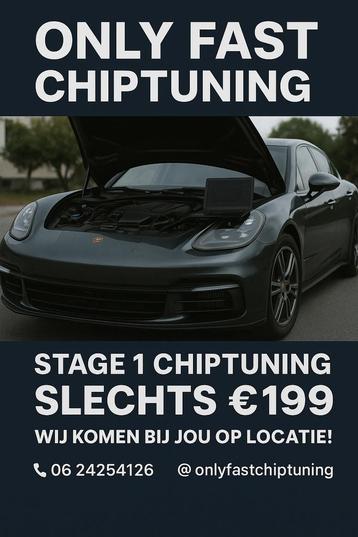 Chiptuning Stage 1 – Tijdelijke Actie €199 beschikbaar voor biedingen