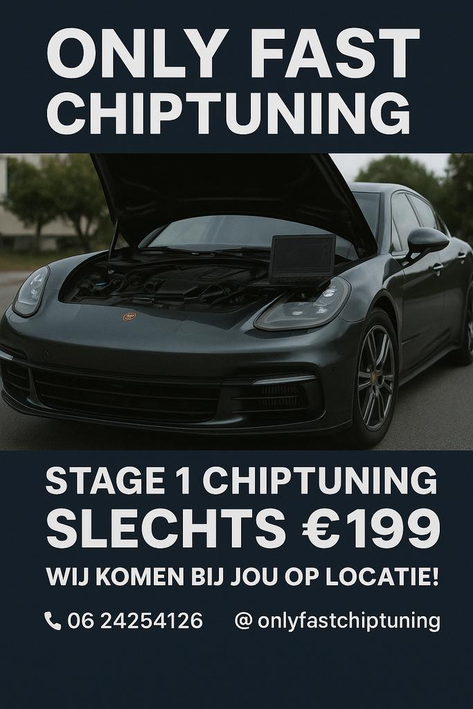 Chiptuning Stage 1 – Tijdelijke Actie €199, Auto diversen, Tuning en Styling, Ophalen