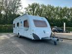 Knaus Azur 580 EU 2005 E&P levelsysteem, mover, luifel etc, Caravans en Kamperen, Caravans, Hordeur, Bedrijf, Knaus, 1000 - 1250 kg