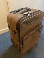 reis trolley, Sieraden, Tassen en Uiterlijk, Koffers, Uitschuifbare handgreep, 50 tot 60 cm, Leer, Ophalen of Verzenden