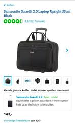 Samsonite Laptop Trolley/Tas - Zo goed als nieuw, Overige materialen, Wieltjes, Minder dan 50 cm, Ophalen of Verzenden