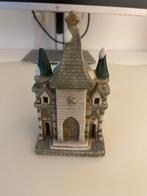 Keramische Kandelaar Kerk, Overige materialen, Gebruikt, Wit, Ophalen of Verzenden