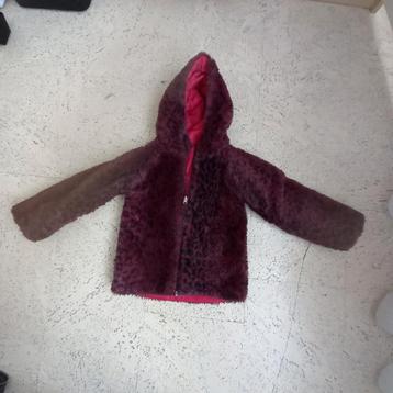 Winterjas maat 122 - 2 kanten draagbaar! beschikbaar voor biedingen