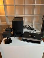 Bose 3-2-1 Systeem + Bluetooth Adapter, Ophalen of Verzenden, Zo goed als nieuw, 2.1-systeem, Dvd-speler