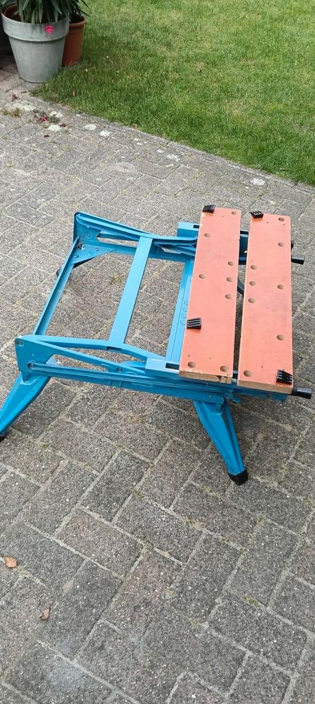 Hele nette complete black en dekker workmate, Doe-het-zelf en Verbouw, Werkbanken, Zo goed als nieuw, Inklapbaar, Ophalen