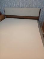 Yataş Bed met Matras - 160x200, Huis en Inrichting, Ophalen, Bruin, Tweepersoons, Zo goed als nieuw