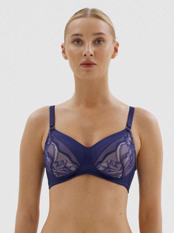 Te koop 30% korting Megami no wired padded bh blue depth, Kleding | Dames, Ondergoed en Lingerie, BH, Blauw, Verzenden