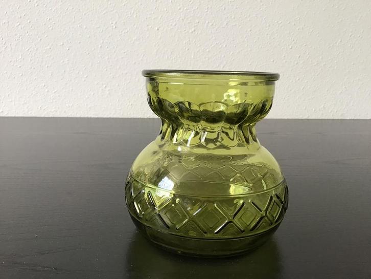 Hyacintglas, bollen vaasje., Huis en Inrichting, Woonaccessoires | Vazen, Overige kleuren, Minder dan 50 cm, Glas, Ophalen of Verzenden