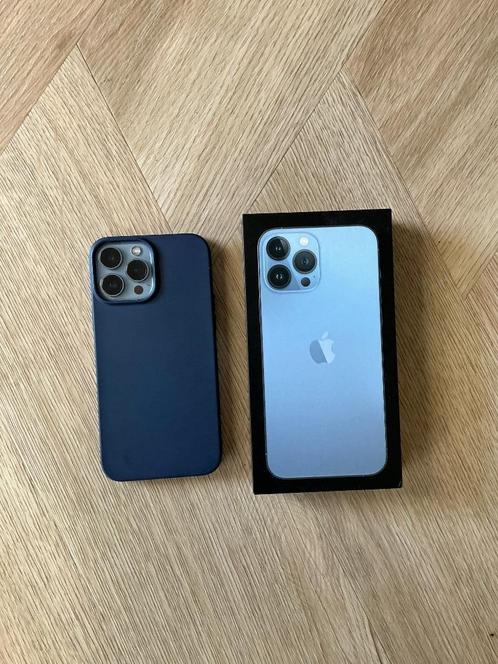 iPhone 13 Pro Max Sierra Blue 1000 GB, Telecommunicatie, Mobiele telefoons | Apple iPhone, Zo goed als nieuw, 1 TB, Zonder abonnement