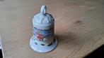 Oude retro porseleinen kerstklok Hutschunreuther 1988 bel, Ophalen of Verzenden