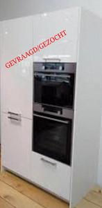 Keukenblok/kast gezocht - Oven, Magnetron, Koelkast, Huis en Inrichting, Keuken | Keukenelementen, Ophalen, Zo goed als nieuw