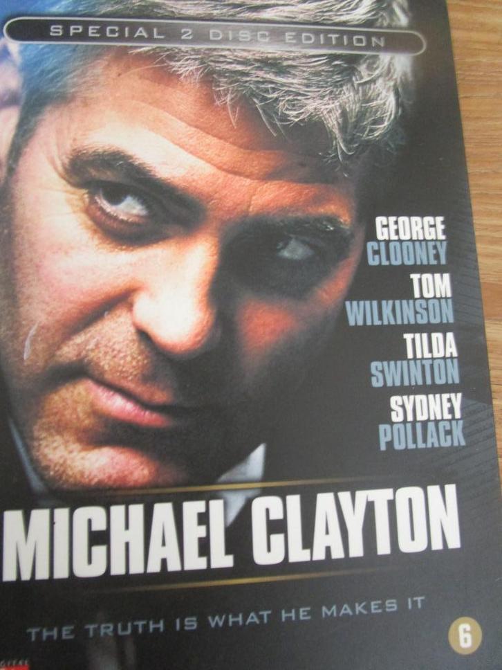 dvd Michael Clayton, Cd's en Dvd's, Dvd's | Thrillers en Misdaad, Zo goed als nieuw, Actiethriller, Alle leeftijden, Ophalen of Verzenden