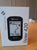 Bryton Rider 420 Fietscomputer + Oplaadkabel, Fietsen en Brommers, Fietsaccessoires | Fietscomputers, Ophalen of Verzenden, GPS