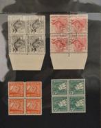 Postzegels Nederland (1928-1929) blokken, Ophalen of Verzenden