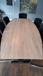 Tafel Ovaal, 120x240cm, Ophalen, Zo goed als nieuw