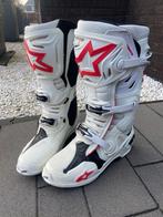 Crosslaarzen Alpinestar Tech 10 Supervented Wit Rood Maat 9, Motoren, Dames, Ophalen of Verzenden, Nieuw zonder kaartje, Alpinestars