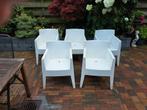 Designer tuinstoelen, Ophalen of Verzenden, Gebruikt, Kunststof, Tuinset