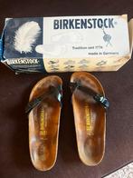 Birkenstock slippers, Slippers, Zwart, Ophalen of Verzenden, Gedragen