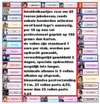 JUKEBOXEN, FOTO TITELKAARTJES, 45 RPM. boxen, part 1, Verzamelen, Ophalen of Verzenden, Nieuw, 1950 tot 1960, Overige merken