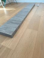Wandplank 2 meter - licht grijs, Ophalen of Verzenden