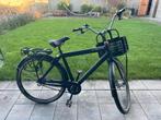 Zwarte herenfiets Sparta Leopard 28 inch, Fietsen en Brommers, Fietsen | Heren | Herenfietsen, Ophalen, Gebruikt, Sparta, Versnellingen