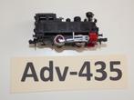 Adv-435 N Spoor Stoomtenderlocomotief 7000 Fleischmann, Gebruikt, Gelijkstroom, Fleischmann, Wagon