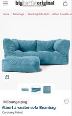 Zitzak Sofa - Comfortabel & Stijlvol!, Huis en Inrichting, Zitzakken, Ophalen, Blauw, Zo goed als nieuw, Zitzak
