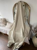 Linnenlook verduisterende gordijnen 140x260, Ophalen of Verzenden, Zo goed als nieuw, Wit