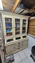 Mooie, geleefde grutterskast met veel opbergruimte, Ophalen, Gebruikt, 100 tot 150 cm, Glas