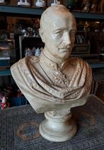 Groot borstbeeld of buste van de Duitse Keizer Wilhelm 72 cm, Ophalen